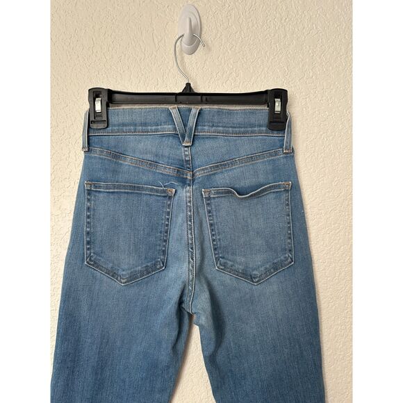 VERONICA BEARD Carly Kick Flare Jeans High Rise Button Fly Astra Wash Women's 24 - Picture 7 of 11